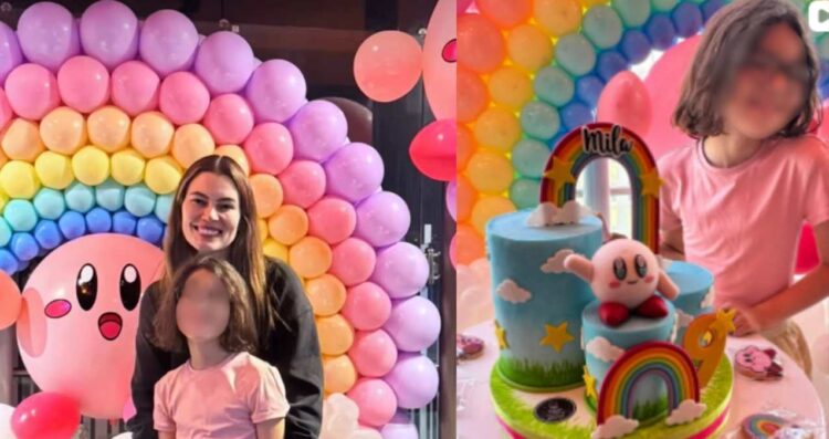 Natália Subtil celebra el cumpleaños de su hija Mila