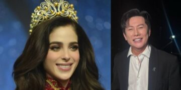 Nawat Itsaragrisil reacciona al triunfo de Fátima Bosch en Miss Universo 2025