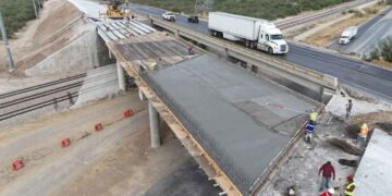 Obra del Mex II avanza; Nuevo Laredo se consolida como punto estratégico para el comercio