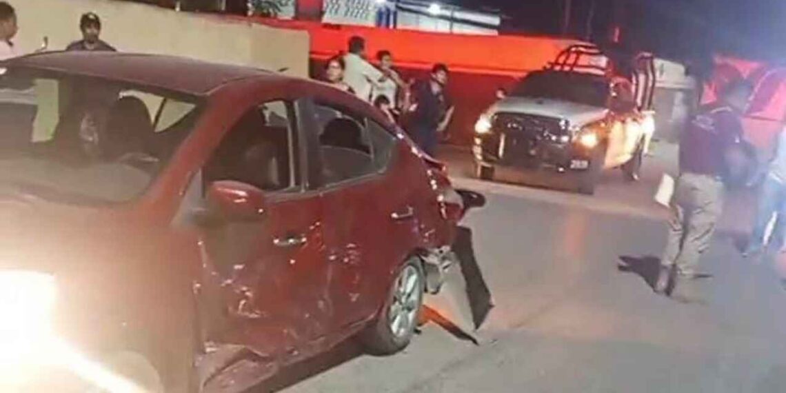 choque múltiple El Mante