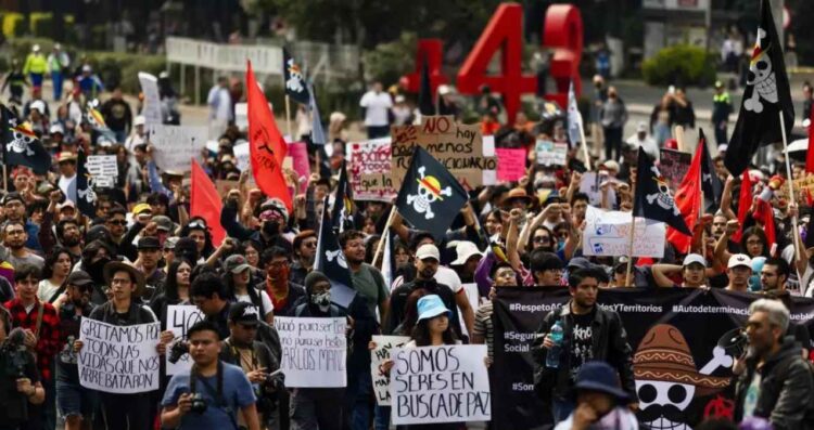Oposición exige al gobierno federal respeto a los jóvenes en la marcha de la Generación Z