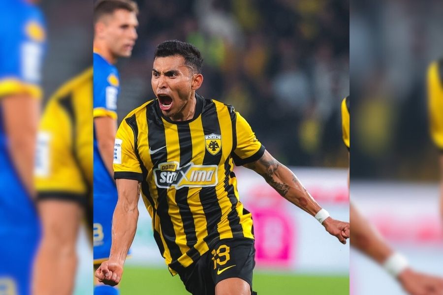 Orbelín Pineda gol AEK