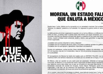 PRI responsabiliza a Morena por la creciente violencia en México