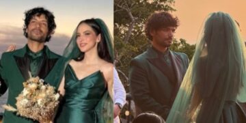 Paty Cantú y Christian Vázquez celebran su boda