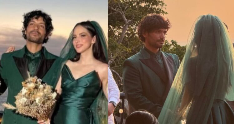 Paty Cantú y Christian Vázquez celebran su boda