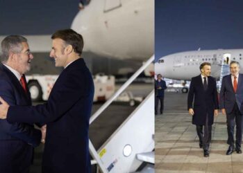 Presidente de Francia, Emmanuel Macron, llega a México para fortalecer la relación bilateral con Sheinbaum