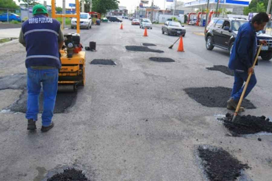 Programa emergente de bacheo en Ciudad Victoria, Tamaulipas, alcanza el 60% de avance