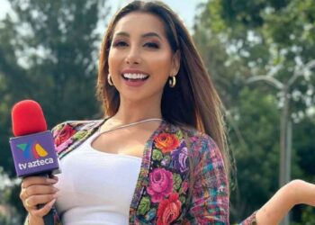 Raquel Escalante presentadora de TV Azteca