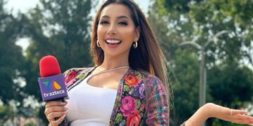 Raquel Escalante presentadora de TV Azteca