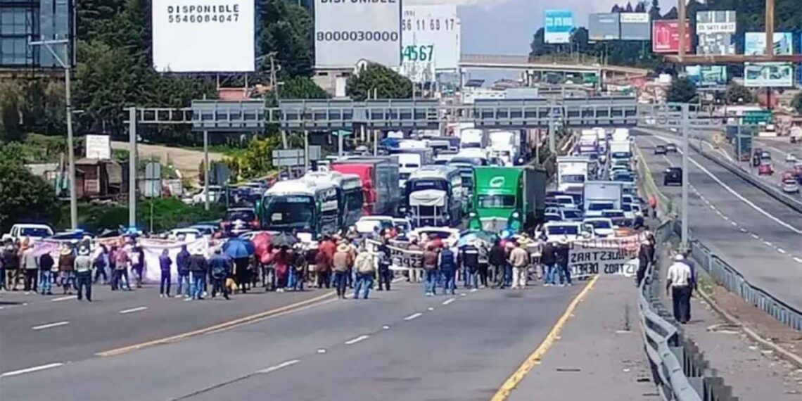 megabloqueo nacional carreteras y autopistas