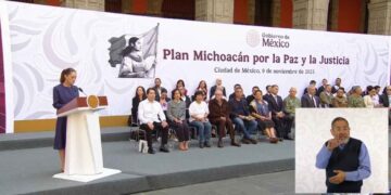 Se invertirán 57 mil millones de pesos en el “Plan Michoacán”: Claudia Sheinbaum