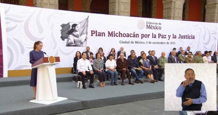 Se invertirán 57 mil millones de pesos en el “Plan Michoacán”: Claudia Sheinbaum