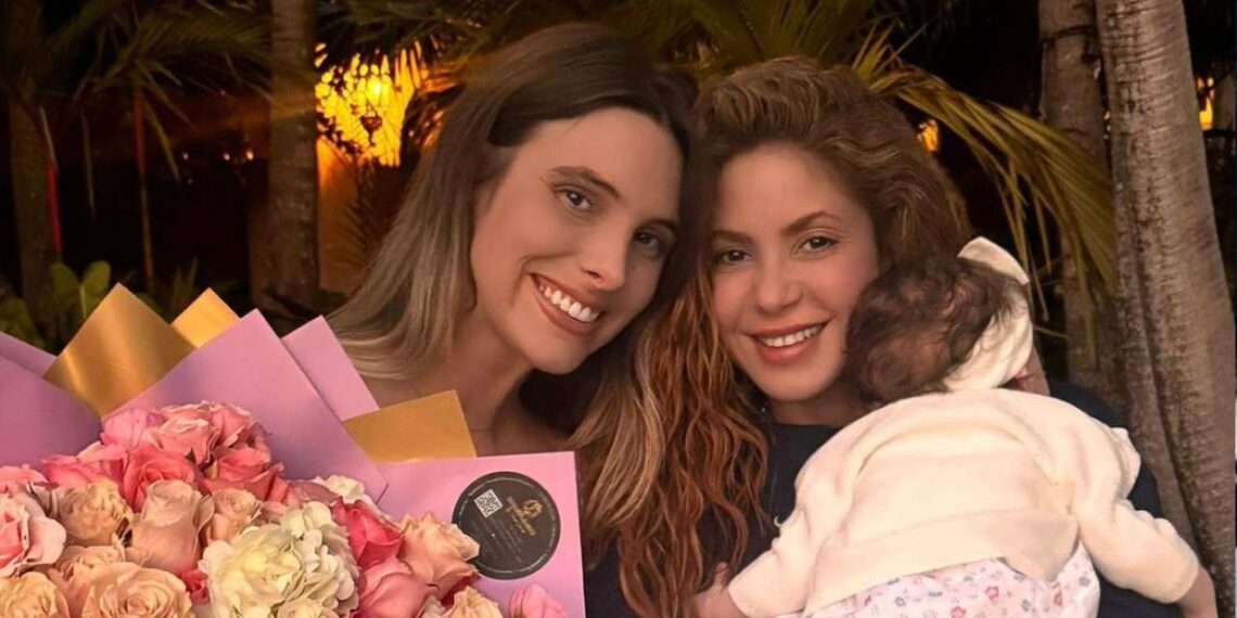 Shakira visita a Lele Pons y conoce a la pequeña Eloísa