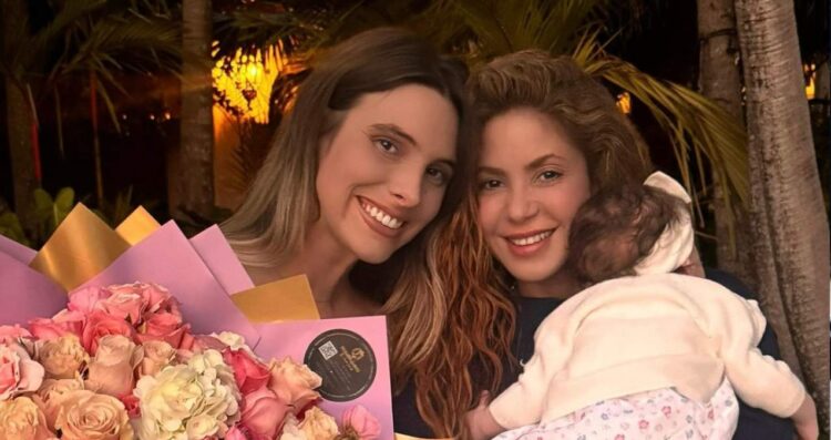 Shakira visita a Lele Pons y conoce a la pequeña Eloísa