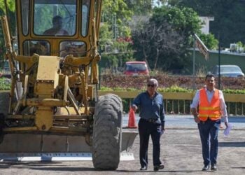 Gobierno de Victoria pavimentación