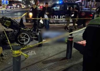 accidente dos motocicletas Tonalá