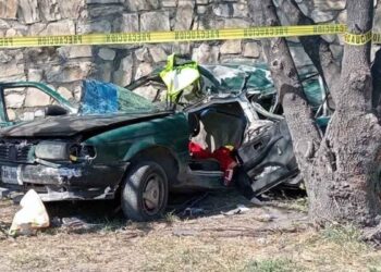 Trágico accidente en Salinas Victoria