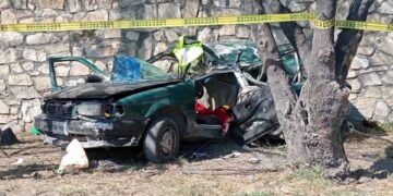 Trágico accidente en Salinas Victoria