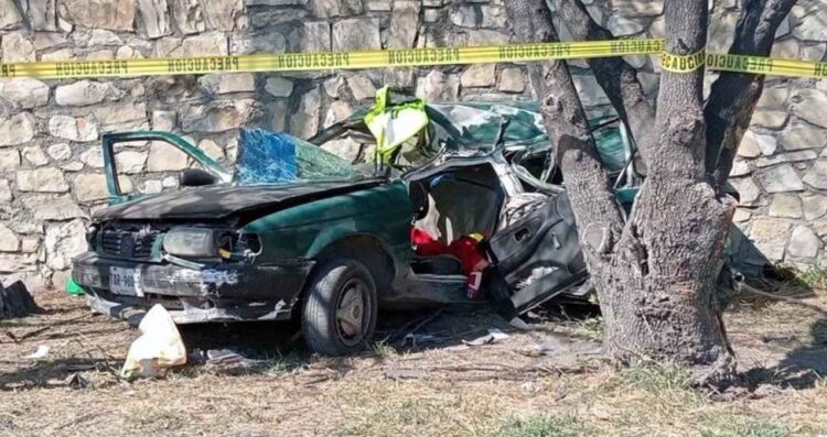 Trágico accidente en Salinas Victoria