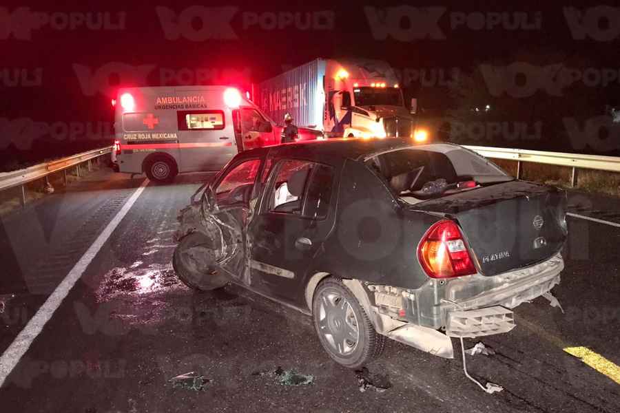 Tráiler se da a la fuga tras impactarlos y lesionarlos en la Victoria a Zaragoza