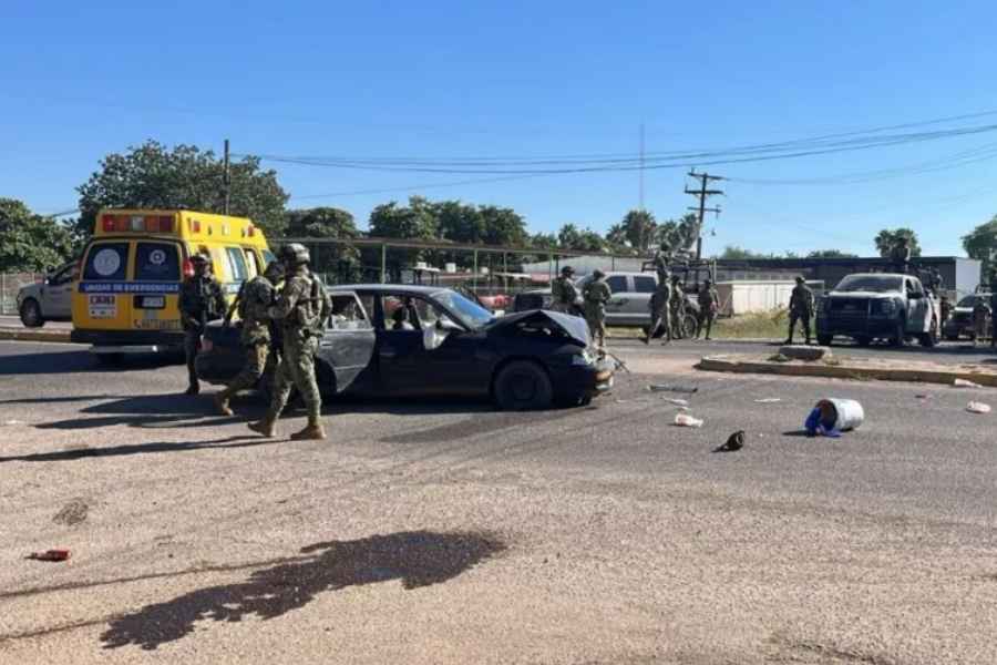 Tres detenidos tras enfrentamiento armado en Aguaruto, Culiacán