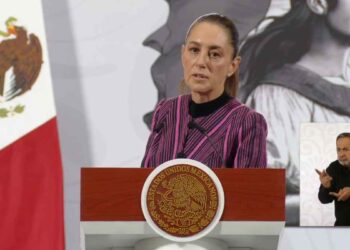 Vallas en el Palacio Nacional son para prevenir violencia, asegura Claudia Sheinbaum
