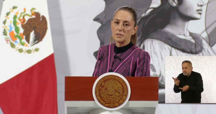 Vallas en el Palacio Nacional son para prevenir violencia, asegura Claudia Sheinbaum