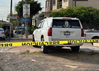 Violento ataque en la colonia Ejidal, Celaya matan a pasajero de transporte público en pleno día