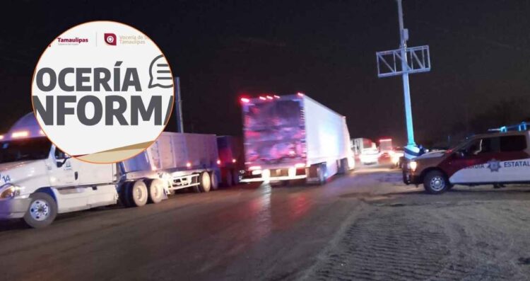 Vocería de Seguridad Tamaulipas informa reapertura de tramos carreteros tras bloqueos ¿Cuáles son?