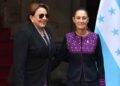 Xiomara Castro expone a Claudia Sheinbaum temor por injerencia en elecciones de Honduras