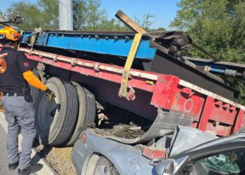 accidente en Apodaca