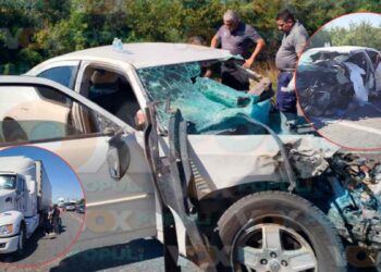 accidente en la Matamoros a Victoria