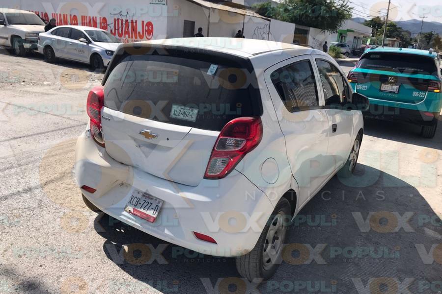 accidente por alcance en ciudad victoria