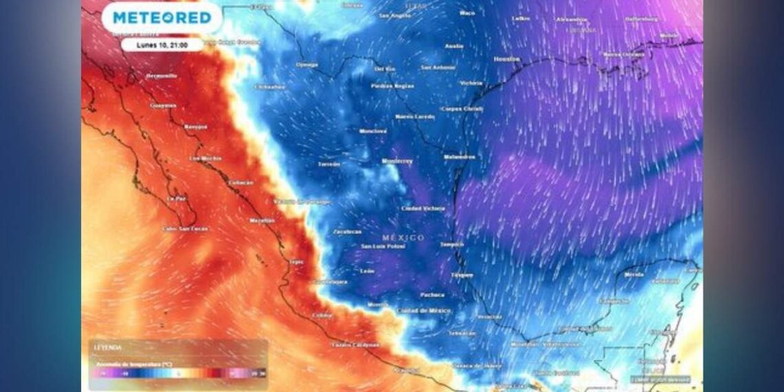 aire ártico Tamaulipas