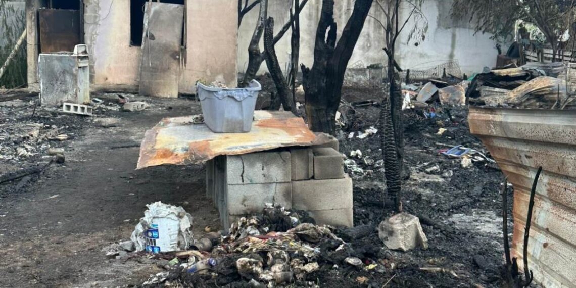 ayuda para familia por incendio en matamoros