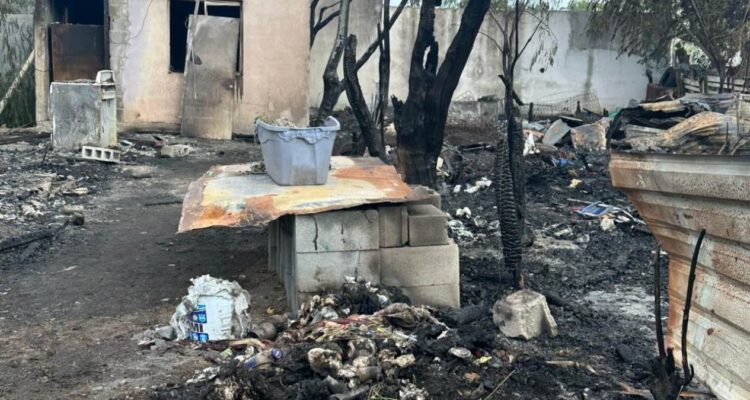 ayuda para familia por incendio en matamoros