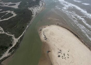 baja nivel del río bravo en matamoros