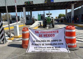 bloqueo hoy en carretera Matamoros-Reynosa