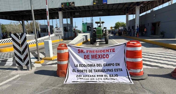 bloqueo hoy en carretera Matamoros-Reynosa