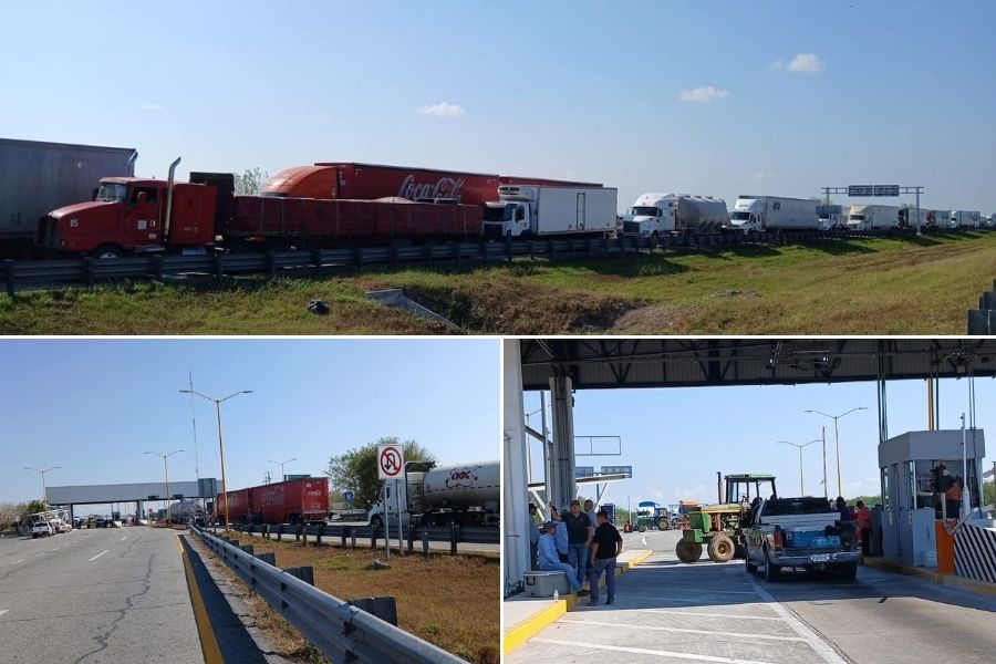 bloqueos carreteras Tamaulipas