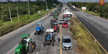 bloqueos de productores agrícolas en México