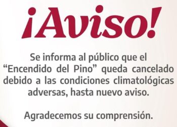 cancelan encendido del pino en Ciudad Victoria