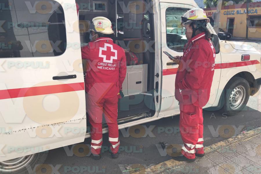 choque con lesionados en centro de victoria