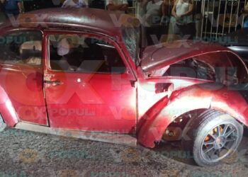 choque contra camioneta en altamira