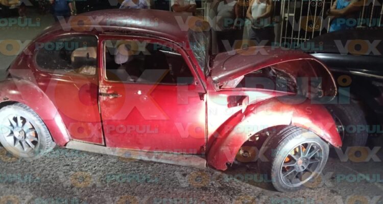 choque contra camioneta en altamira