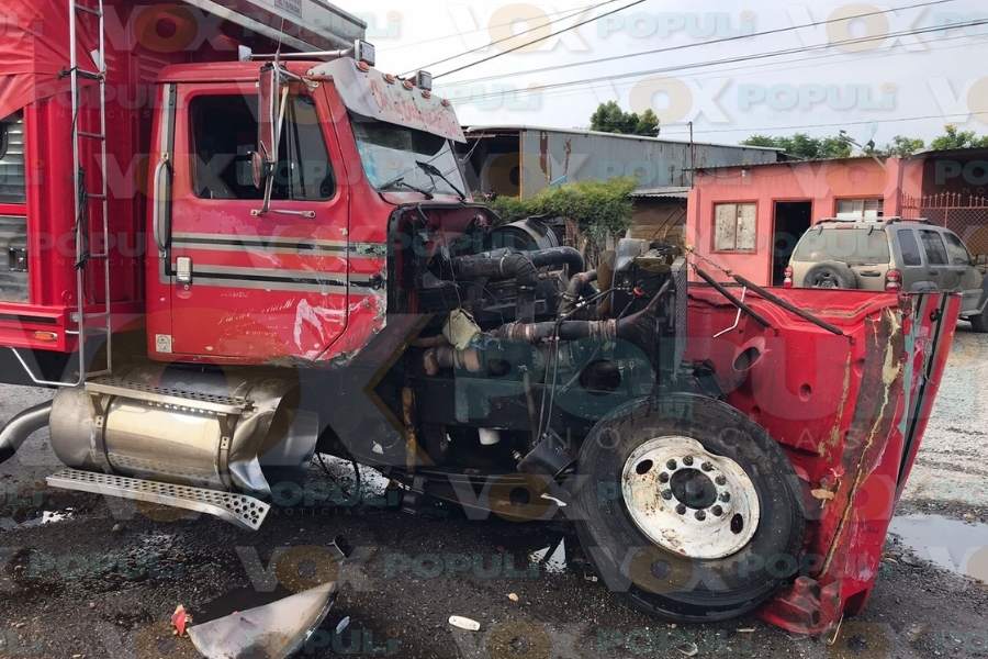 choque de camión hoy en victoria-monterrey