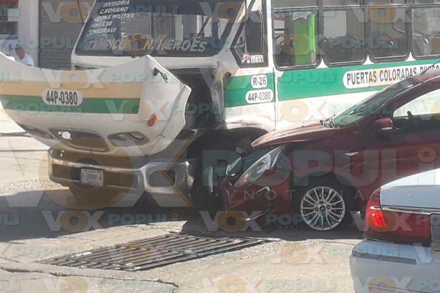 choque en colonia petrolera en tampico
