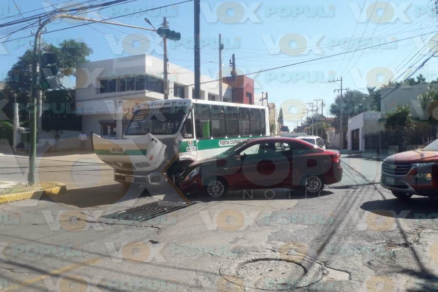 choque en colonia petrolera en tampico