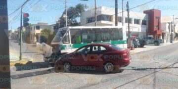 choque en colonia petrolera en tampico