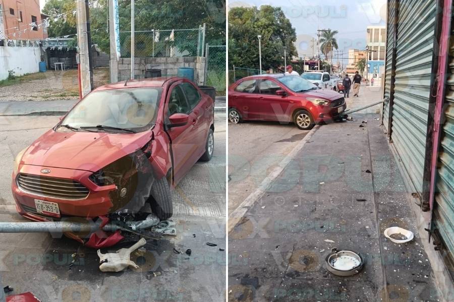 choque hoy frente al dif de altamira